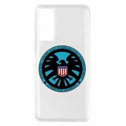 Чехол для Huawei P Smart 2021 Логотип Щита - PrintSalon