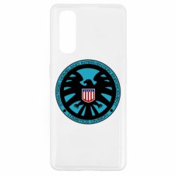 Чехол для Oppo Find X2 Логотип Щита - PrintSalon