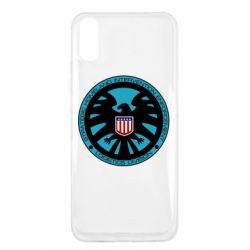 Чехол для Xiaomi Redmi 9a Логотип Щита - PrintSalon