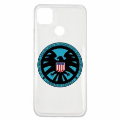 Чехол для Xiaomi Redmi 9c Логотип Щита - PrintSalon