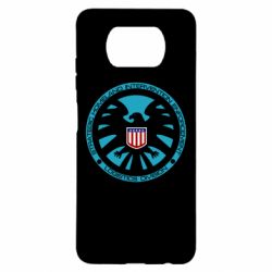 Чехол для Xiaomi Poco X3 Логотип Щита - PrintSalon