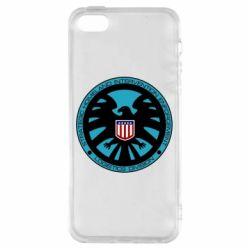 Чехол для iPhone5/5S/SE Логотип Щита - PrintSalon