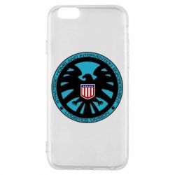 Чехол для iPhone 6/6S Логотип Щита - PrintSalon