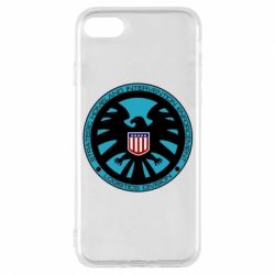 Чехол для iPhone 8 Логотип Щита - PrintSalon