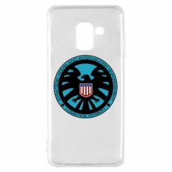 Чехол для Samsung A8 2018 Логотип Щита - PrintSalon