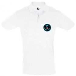 Мужское поло Логотип Щита - PrintSalon