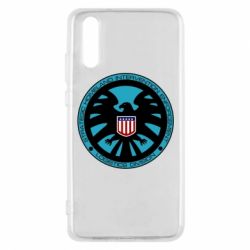 Чехол для Huawei P20 Логотип Щита - PrintSalon
