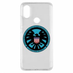 Чехол для Xiaomi Mi A2 Логотип Щита - PrintSalon