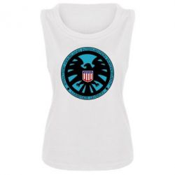 Женская майка Логотип Щита - PrintSalon