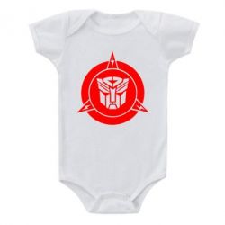 Детский бодик Логотип Трансформеры - PrintSalon