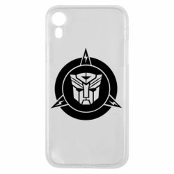 Чехол для iPhone XR Логотип Трансформеры - PrintSalon