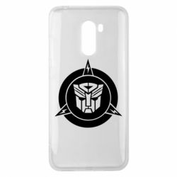 Чехол для Xiaomi Pocophone F1 Логотип Трансформеры - PrintSalon