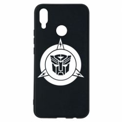 Чехол для Huawei P Smart Plus 2018 Логотип Трансформеры - PrintSalon