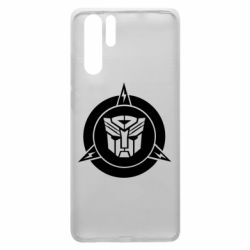 Чехол для Huawei P30 Pro Логотип Трансформеры - PrintSalon
