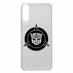 Чехол для Samsung A70 Логотип Трансформеры - PrintSalon