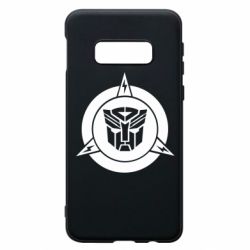 Чехол для Samsung S10e Логотип Трансформеры - PrintSalon
