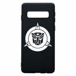 Чехол для Samsung S10 Логотип Трансформеры - PrintSalon