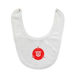 Слюнявчик  Логотип Трансформеры - PrintSalon