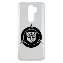 Чехол для Xiaomi Redmi Note 8 Pro Логотип Трансформеры - PrintSalon