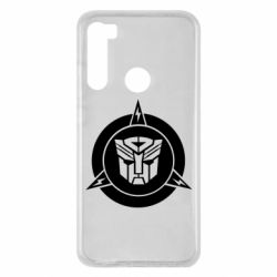 Чехол для Xiaomi Redmi Note 8 Логотип Трансформеры - PrintSalon