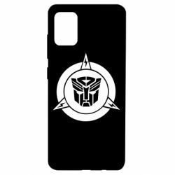 Чехол для Samsung A51 Логотип Трансформеры - PrintSalon