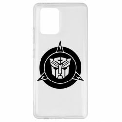 Чехол для Samsung S10 Lite Логотип Трансформеры - PrintSalon