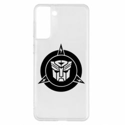 Чехол для Samsung S21+ Логотип Трансформеры - PrintSalon