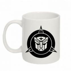 Чашка 320ml Логотип Трансформеры