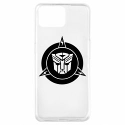 Чехол для Oppo A73 Логотип Трансформеры - PrintSalon