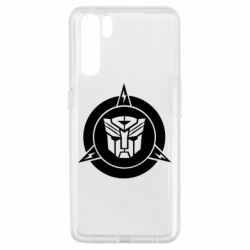 Чехол для Oppo A91/Reno3 Логотип Трансформеры - PrintSalon