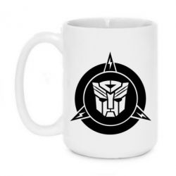Чашка 420ml Логотип Трансформеры - PrintSalon