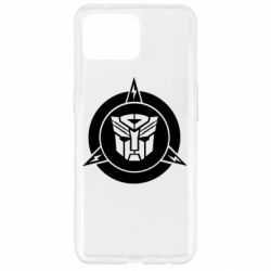 Чехол для Oppo Reno 4 Lite Логотип Трансформеры - PrintSalon