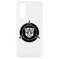 Чехол для Oppo Find X2 Логотип Трансформеры - PrintSalon