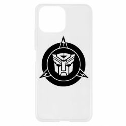 Чехол для Xiaomi Mi11 Lite Логотип Трансформеры - PrintSalon
