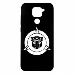 Чехол для Xiaomi Redmi Note 9/Redmi 10X Логотип Трансформеры - PrintSalon
