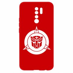 Чехол для Xiaomi Redmi 9 Логотип Трансформеры - PrintSalon