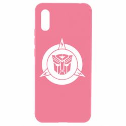 Чехол для Xiaomi Redmi 9a Логотип Трансформеры - PrintSalon