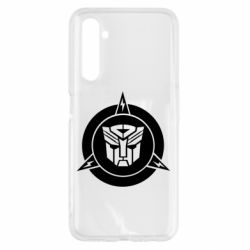 Чехол для Realme 6 Логотип Трансформеры - PrintSalon