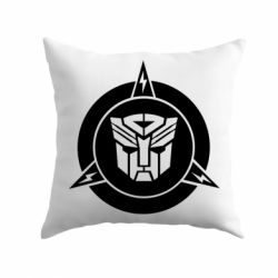 Подушка Логотип Трансформеры - PrintSalon