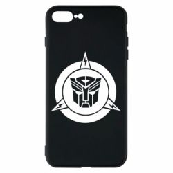 Чехол для iPhone 8 Plus Логотип Трансформеры - PrintSalon