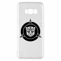 Чехол для Samsung S8 Логотип Трансформеры - PrintSalon