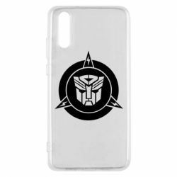 Чехол для Huawei P20 Логотип Трансформеры - PrintSalon