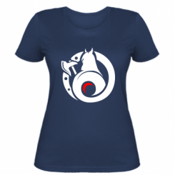 Женская футболка Логотип Викинги - PrintSalon