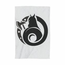 Полотенце с принтом Логотип Викинги - PrintSalon