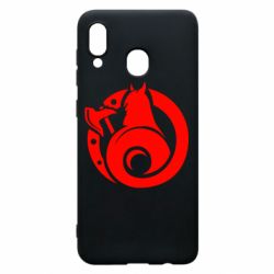 Чехол для Samsung A20 Логотип Викинги - PrintSalon