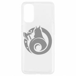 Чехол для Oppo Reno 4 Логотип Викинги - PrintSalon