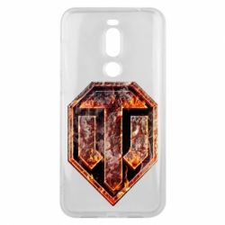 Чохол для Meizu X8 Логотип World Of Tanks "Розпечений метал" - PrintSalon