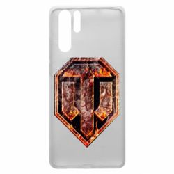 Чохол для Huawei P30 Pro Логотип World Of Tanks "Розпечений метал" - PrintSalon