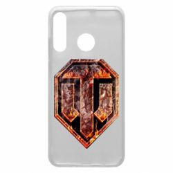 Чохол для Huawei P30 Lite Логотип World Of Tanks "Розпечений метал" - PrintSalon