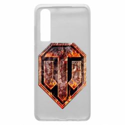 Чохол для Huawei P30 Логотип World Of Tanks "Розпечений метал" - PrintSalon